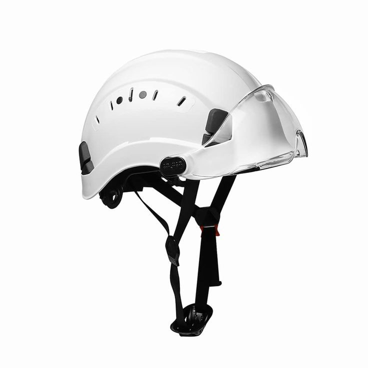 4 chin strap helmet with glass